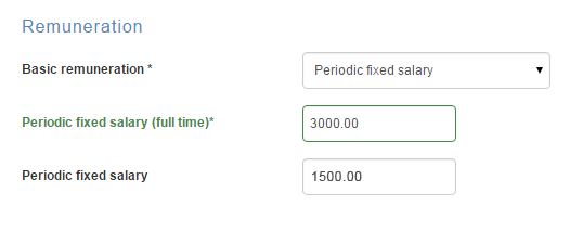 Rémunération